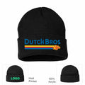 Dutch Bros Coffee Black Beanie Hat