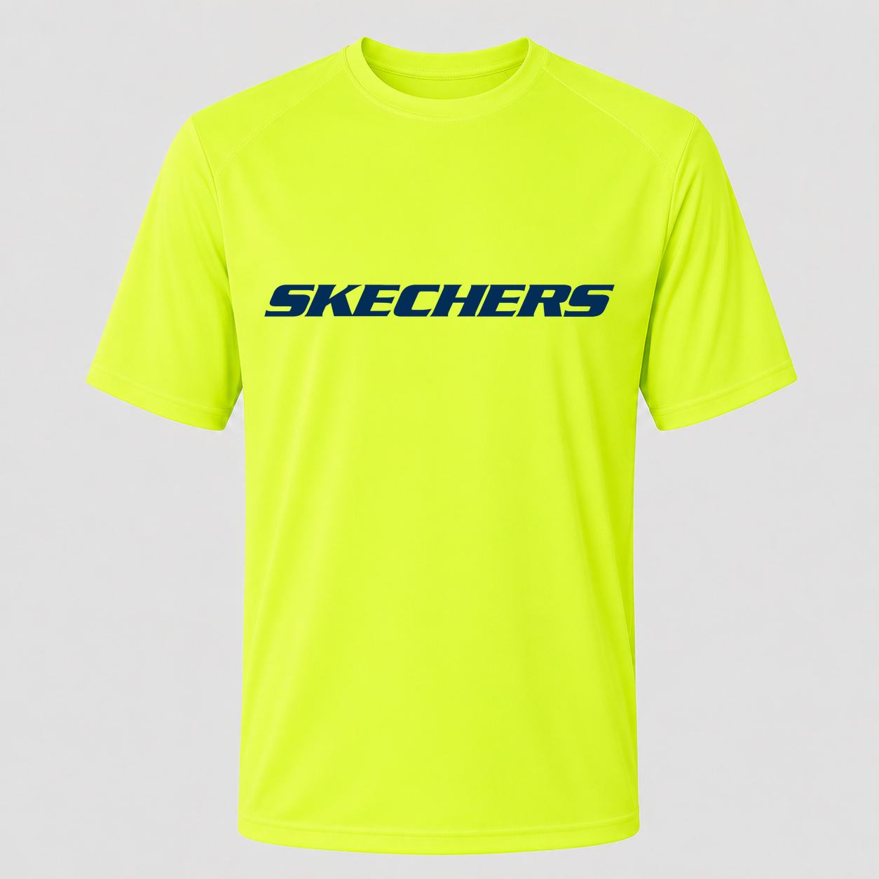 Men's Skechers Performance T-Shirt - Safety Green