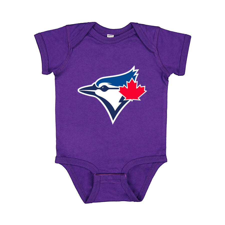 Toronto Blue Jays Baby Romper Onesie - Purple