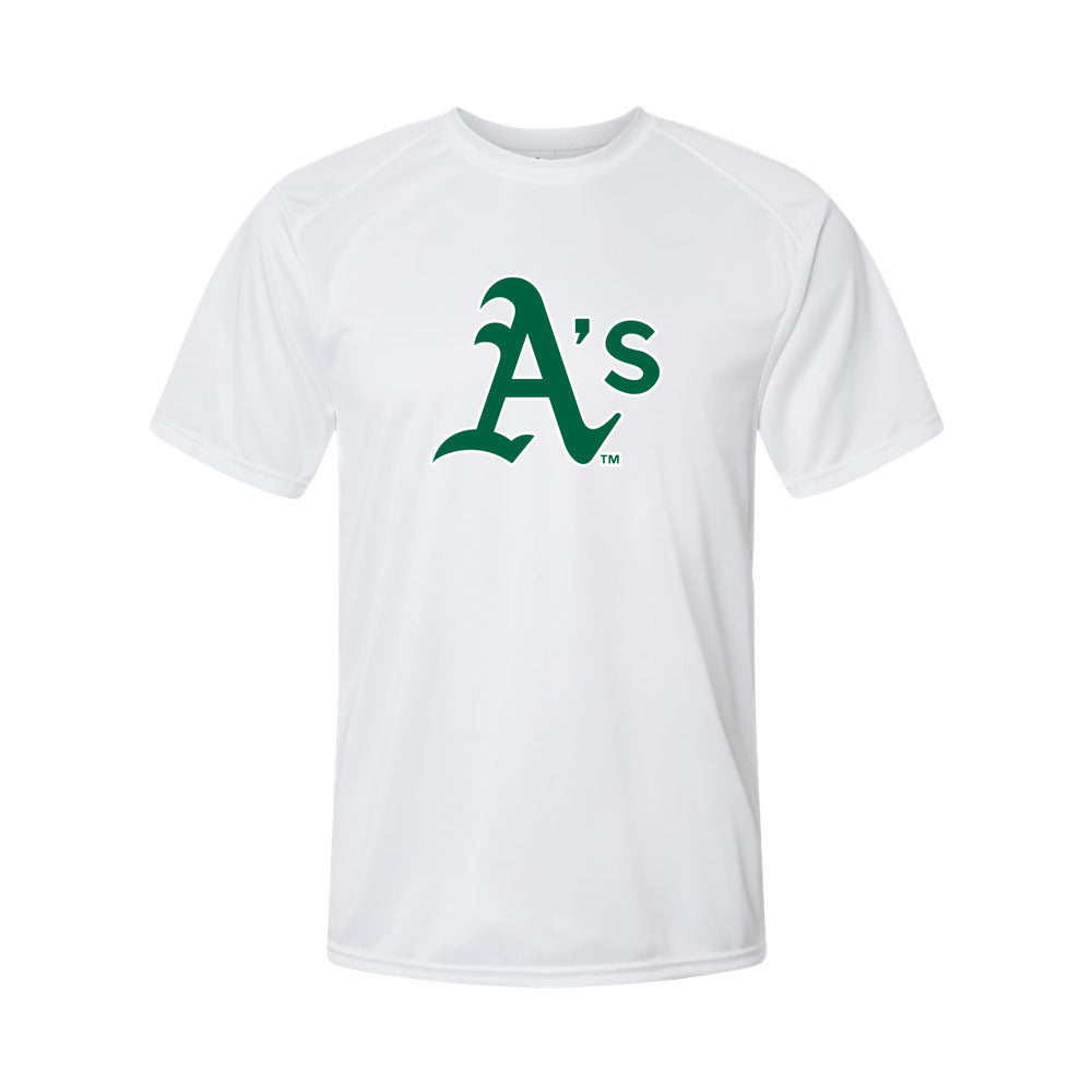 Oakland Athletics Polyester T-Shirt - White