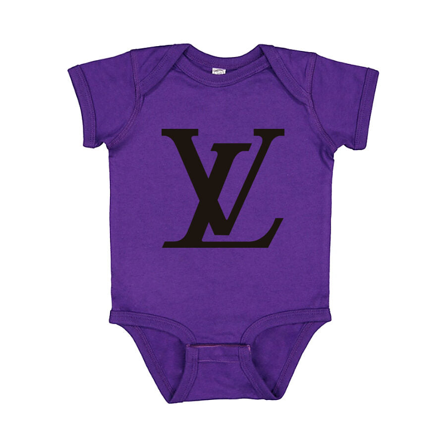 Louis Vuitton Baby Romper Onesie - Purple