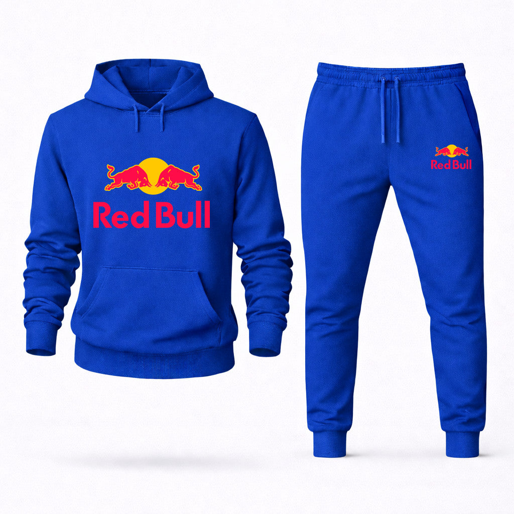 Red Bull Hoodie and Joggers Set - Blue
