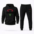 Sbarro Hoodie and Joggers Set - Black