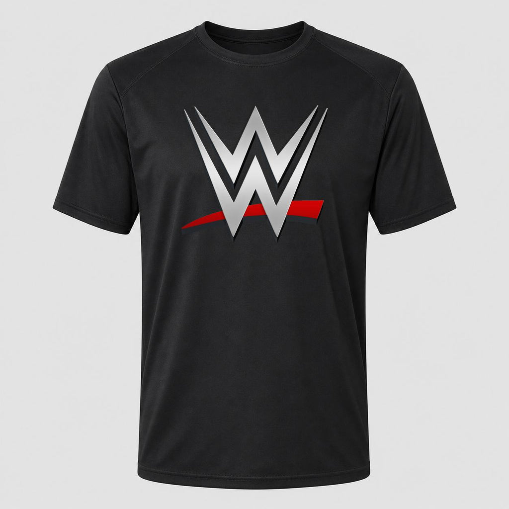 Men's WWE Wrestling Performance T-Shirt - Black