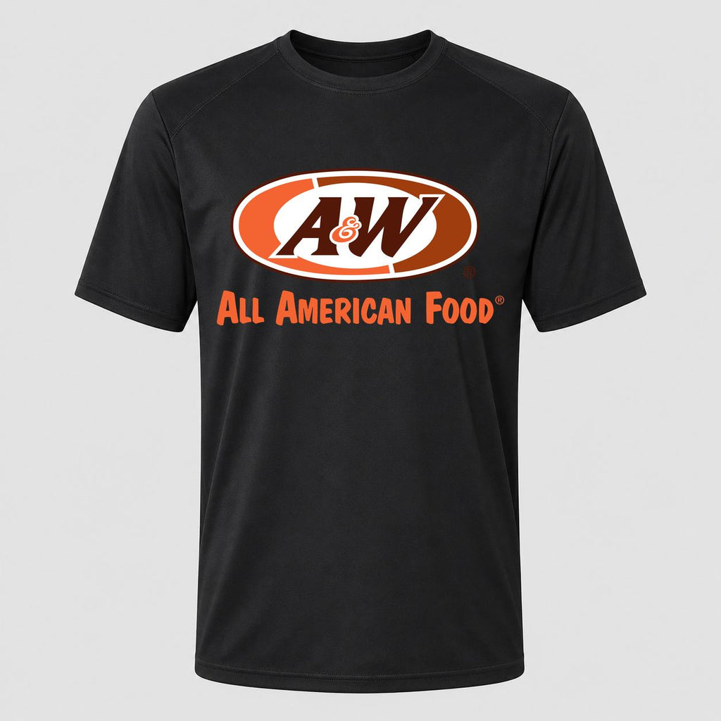 Men's A&W Performance T-Shirt - Black