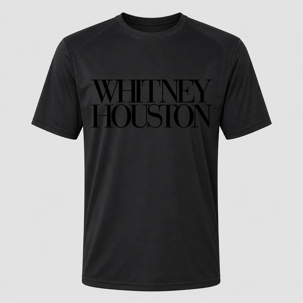 Men's Whitney Houston Performance T-Shirt - Black