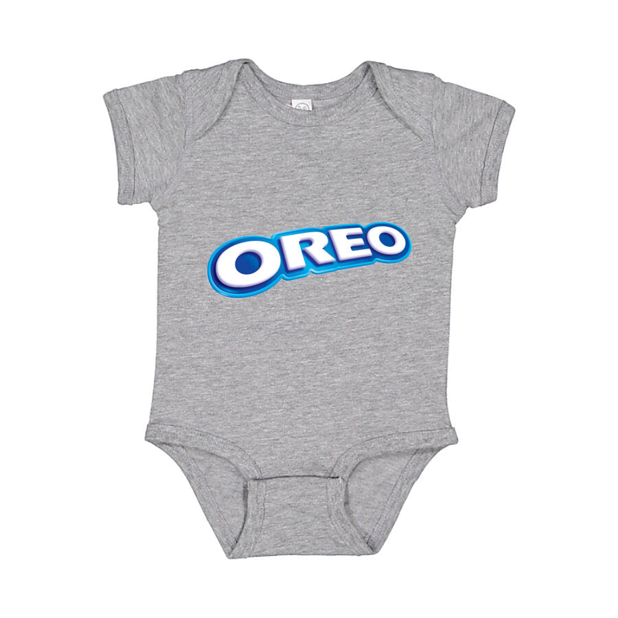 Oreo Baby Romper Onesie - Gray
