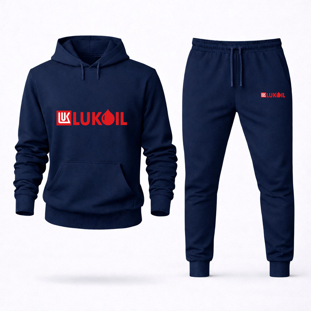 LUKOIL Hoodie and Joggers Set - Navy
