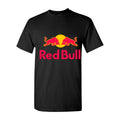 Men's Red Bull logo Cotton T-Shirt - Black