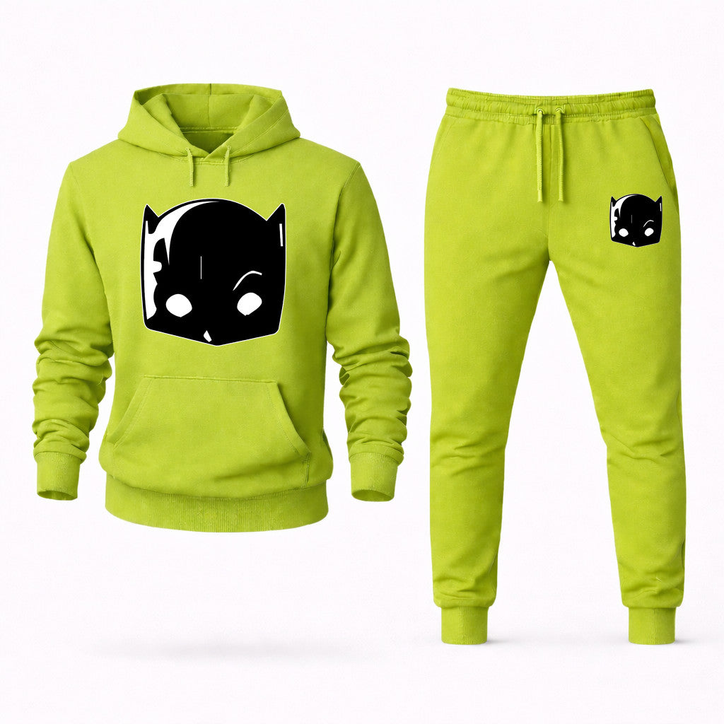 Hellcat Hoodie and Joggers Set - Lime Green