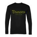 Men's Panera Bread Polyester Long Sleeve T-Shirt - Black