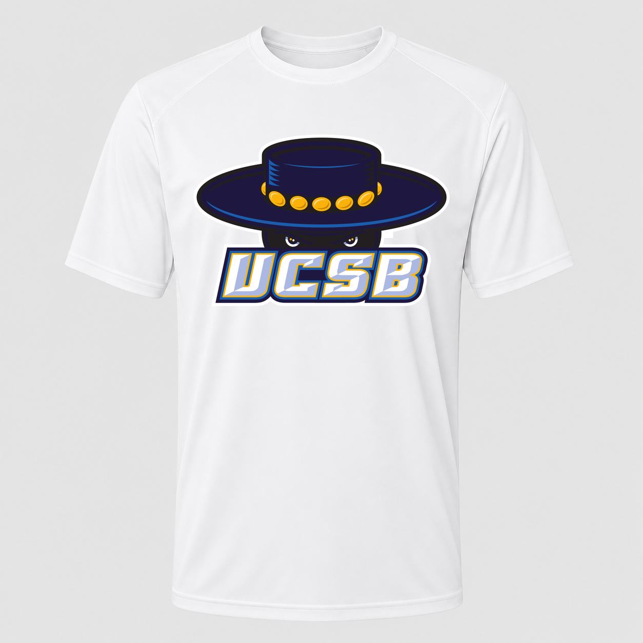 Men's UCSB Gauchos Performance T-Shirt - White