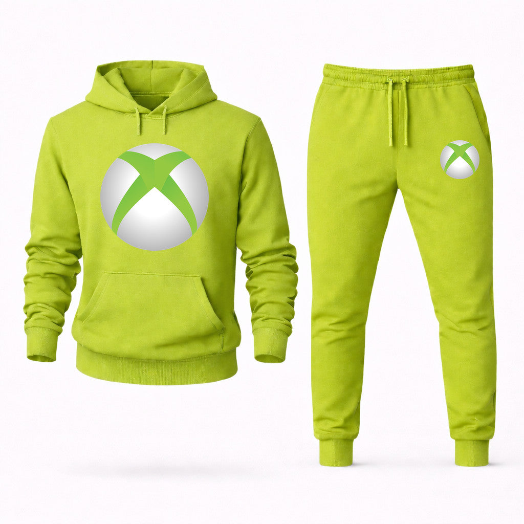 Xbox Hoodie and Joggers Set - Lime Green