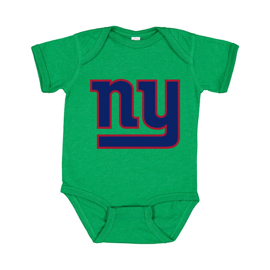 New York Giants Baby Romper Onesie - Green
