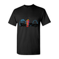 Men's Six Flags Cotton T-Shirt - Black