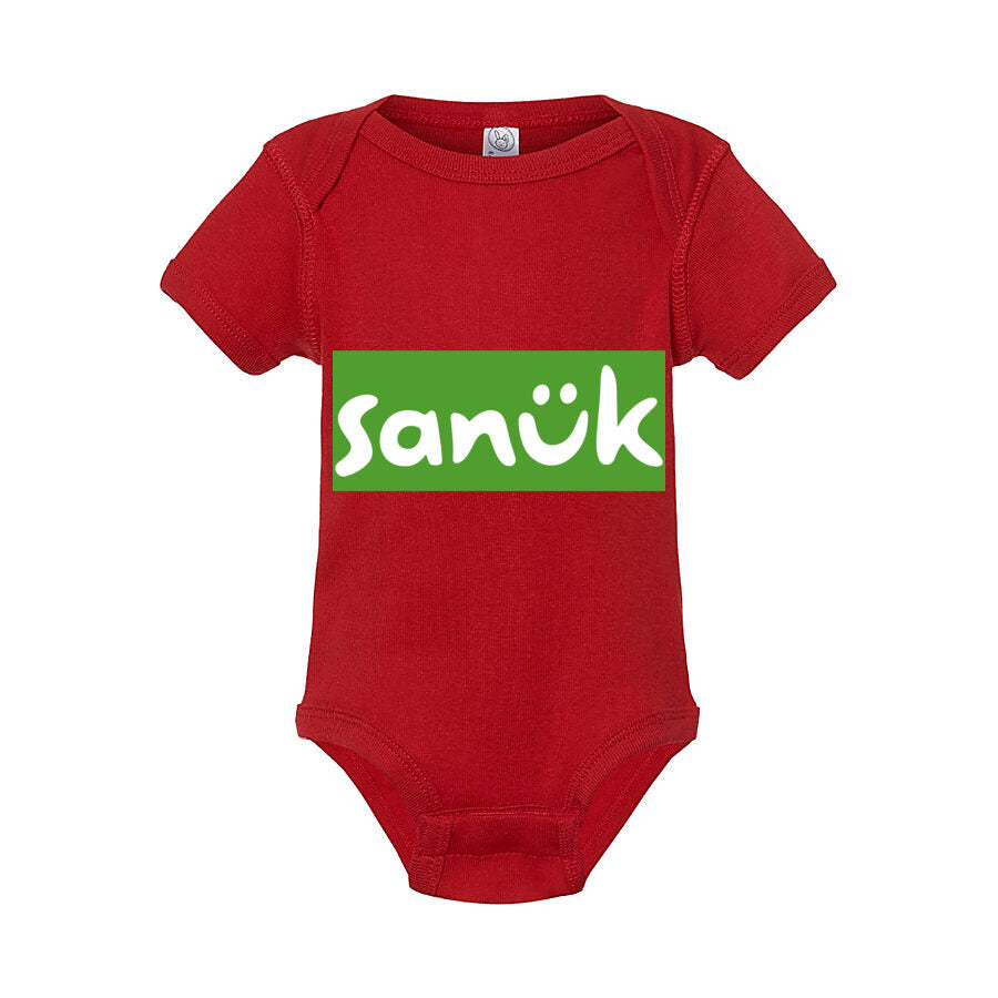 Sanuk Baby Romper Onesie - Red