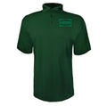Hess men's polyester polo in Green