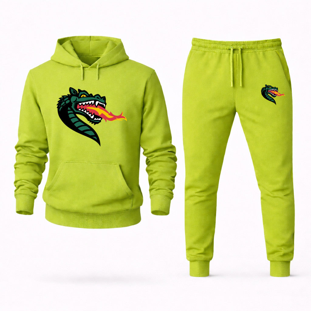 UAB Blazers Hoodie and Joggers Set - Lime Green