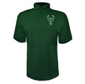 Milwaukee Bucks Green polyester polo