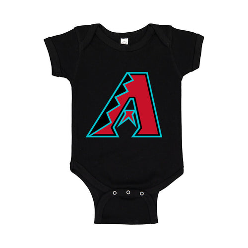 Arizona Diamondbacks Baby Romper Onesie - Black