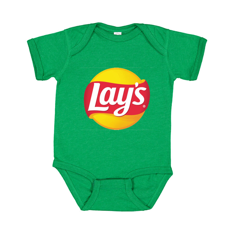 Lay's Baby Romper Onesie - Green