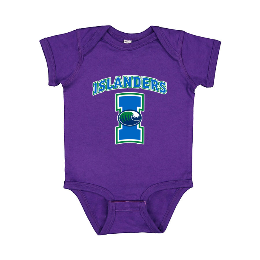 Texas A&M Corpus Christi Islanders Baby Romper Onesie - Purple