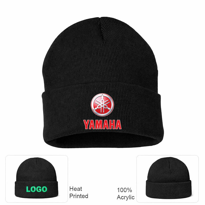 Yamaha Yellow Beanie Hat