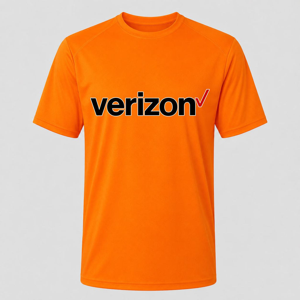 Men's Verizon Performance T-Shirt - Orange