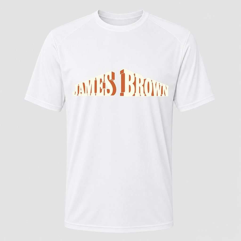 Men's James Brown Performance T-Shirt - White