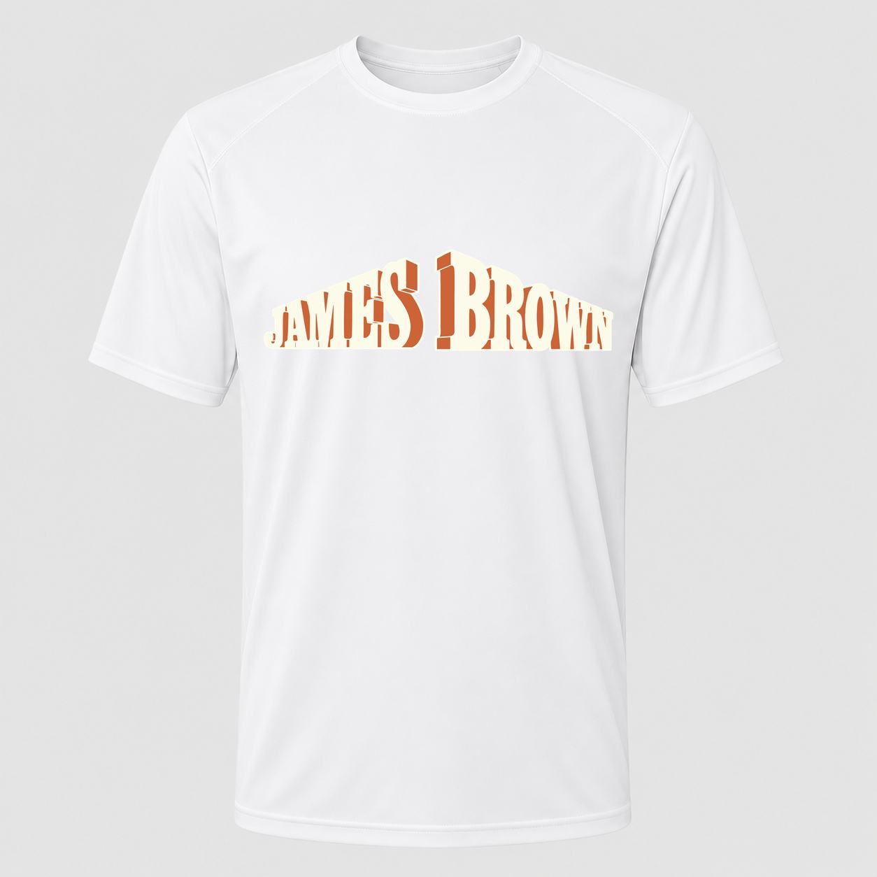 Men's James Brown Performance T-Shirt - White