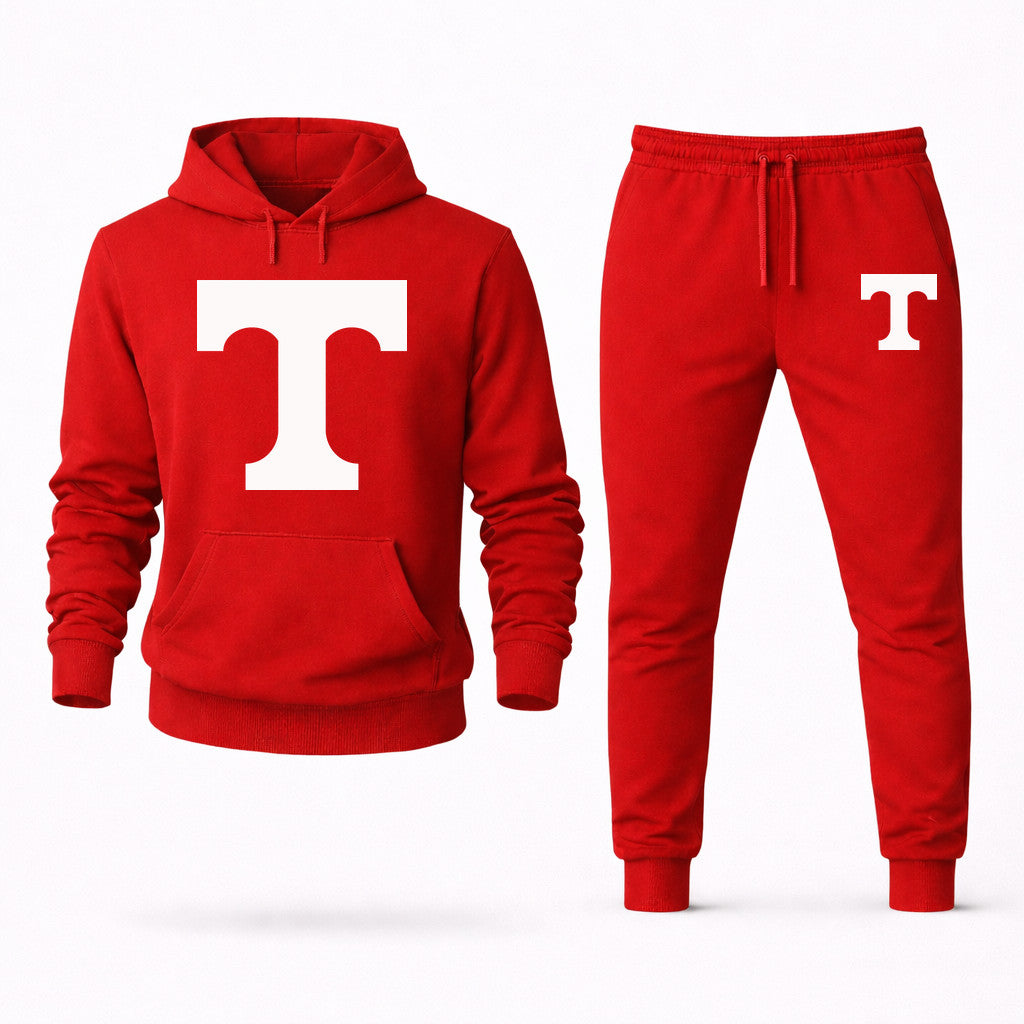 Tennessee Volunteers Design 2 Hoodie and Joggers Set - Red