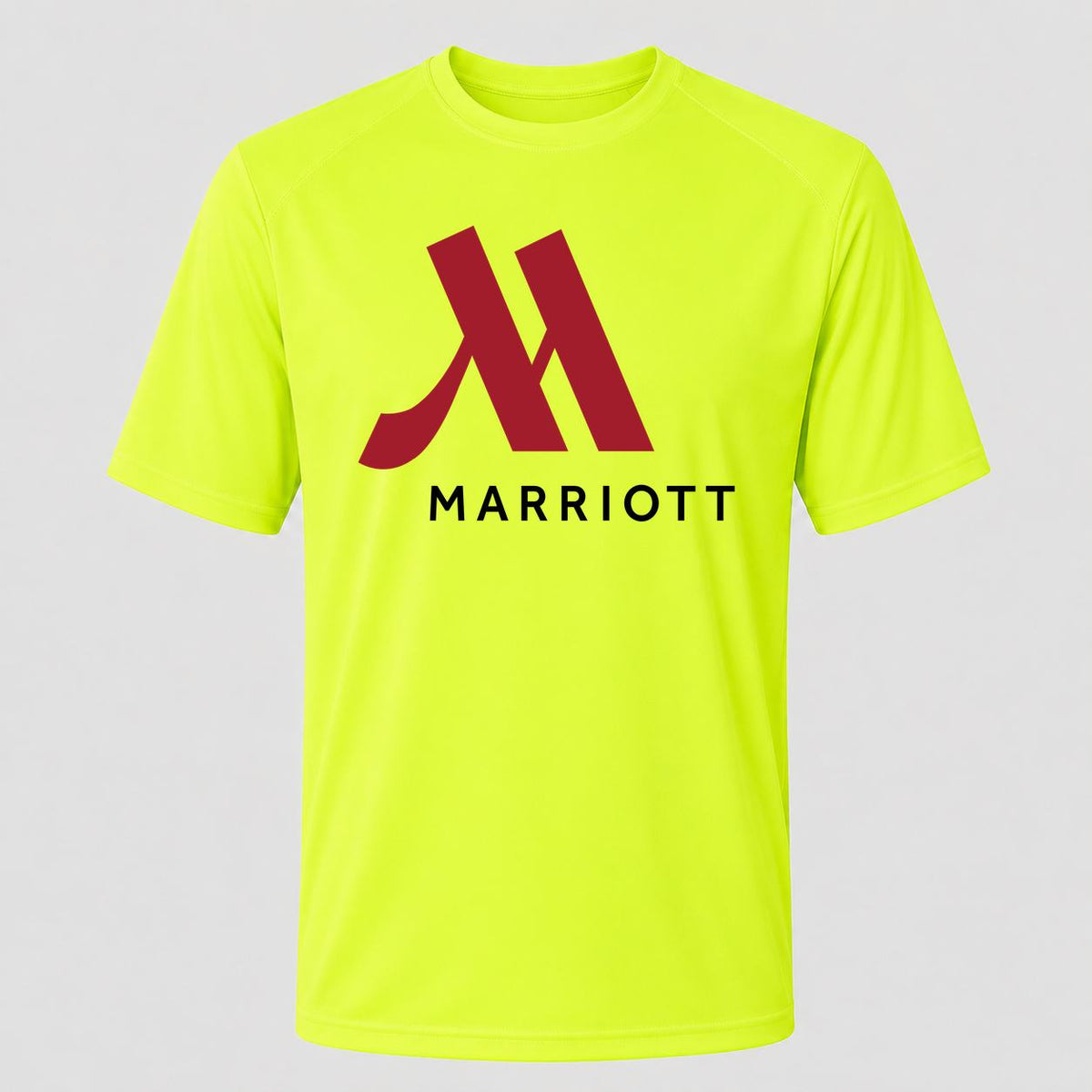 Men's Marriott Performance T-Shirt - Safety Green