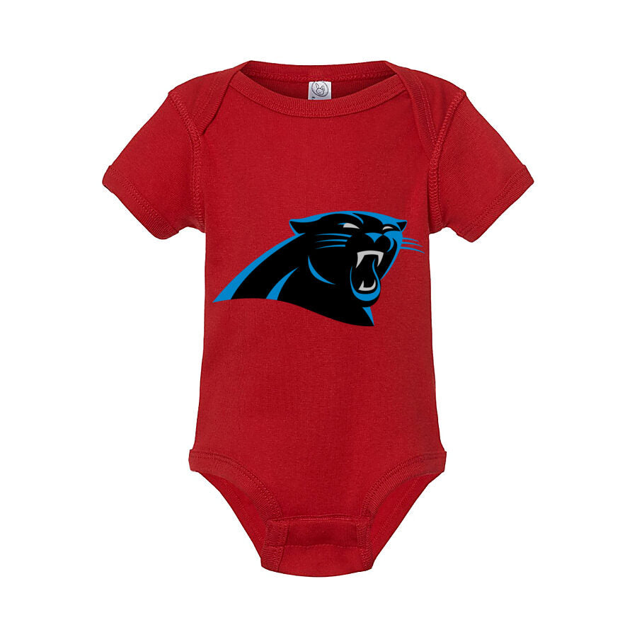 Carolina Panthers Baby Romper Onesie - Red