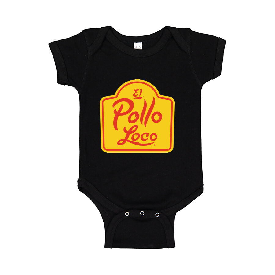El Pollo Loco Baby Romper Onesie - Black
