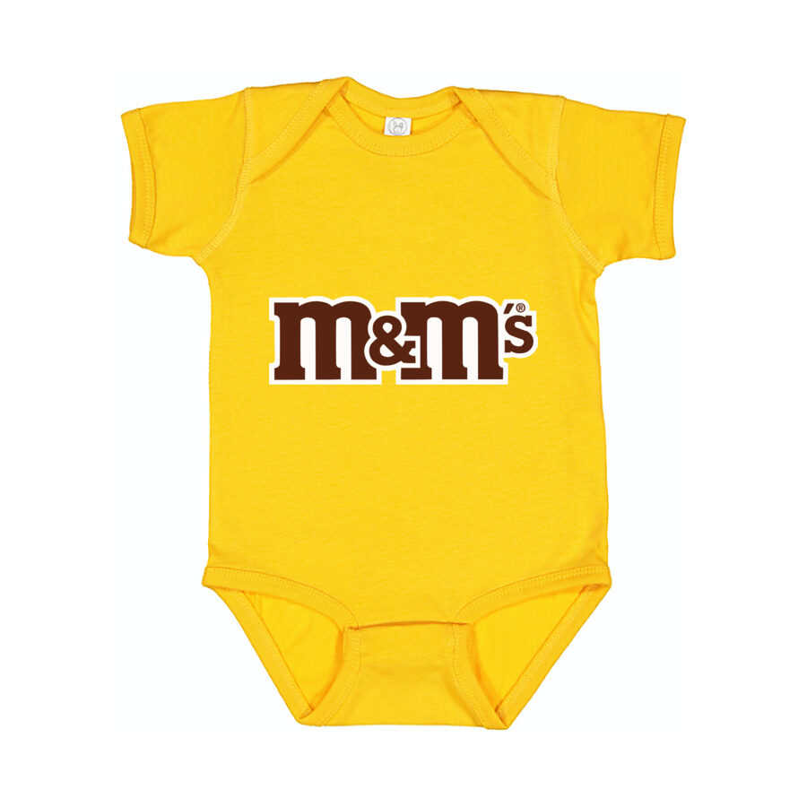 M&M's Baby Romper Onesie - Yellow