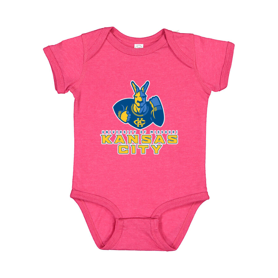 UMKC Kangaroos Baby Romper Onesie - Pink