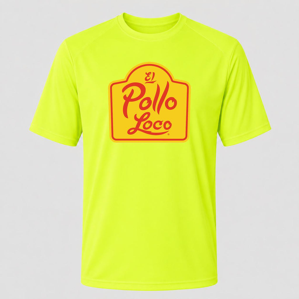 Men's El Pollo Loco Performance T-Shirt - Safety Green