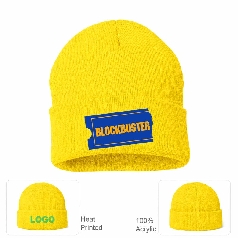 Blockbuster Beanie Hat - Yellow