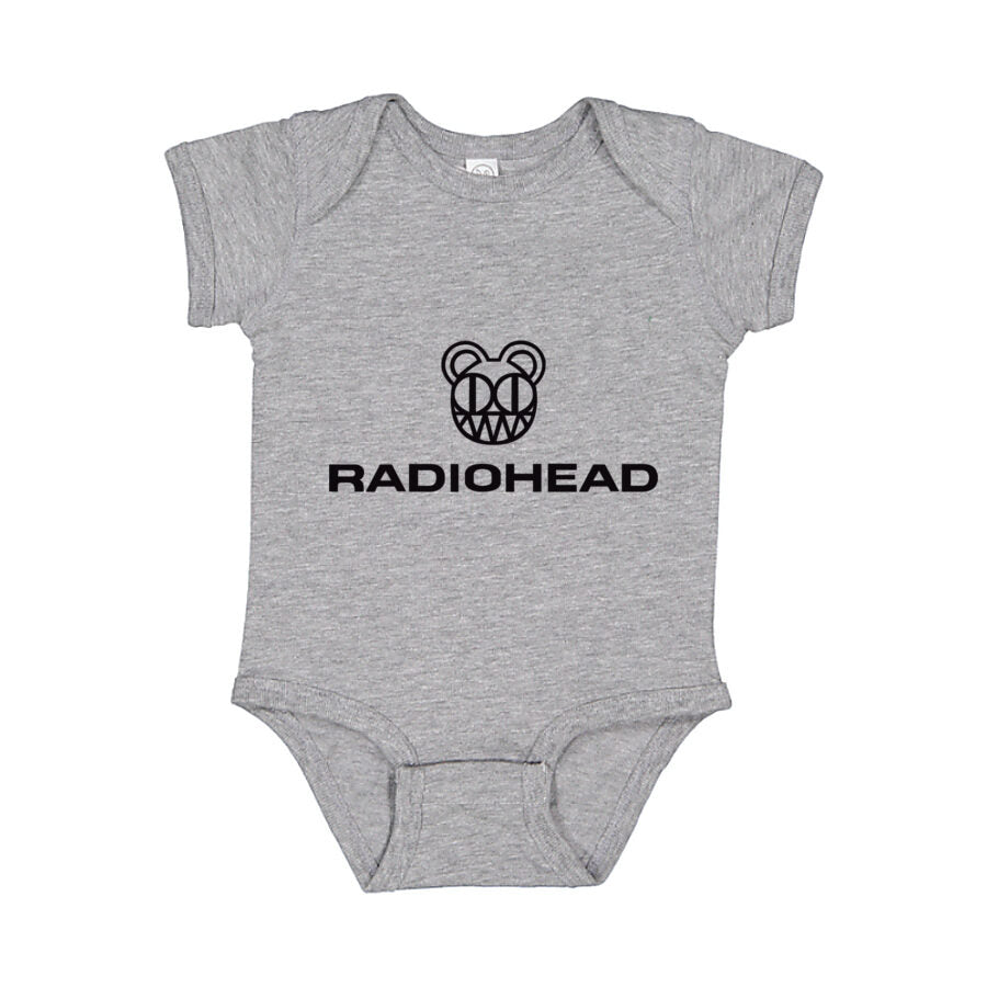 Radiohead Baby Romper Onesie - Gray
