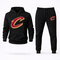 Cleveland Cavaliers Hoodie and Joggers Set - Black