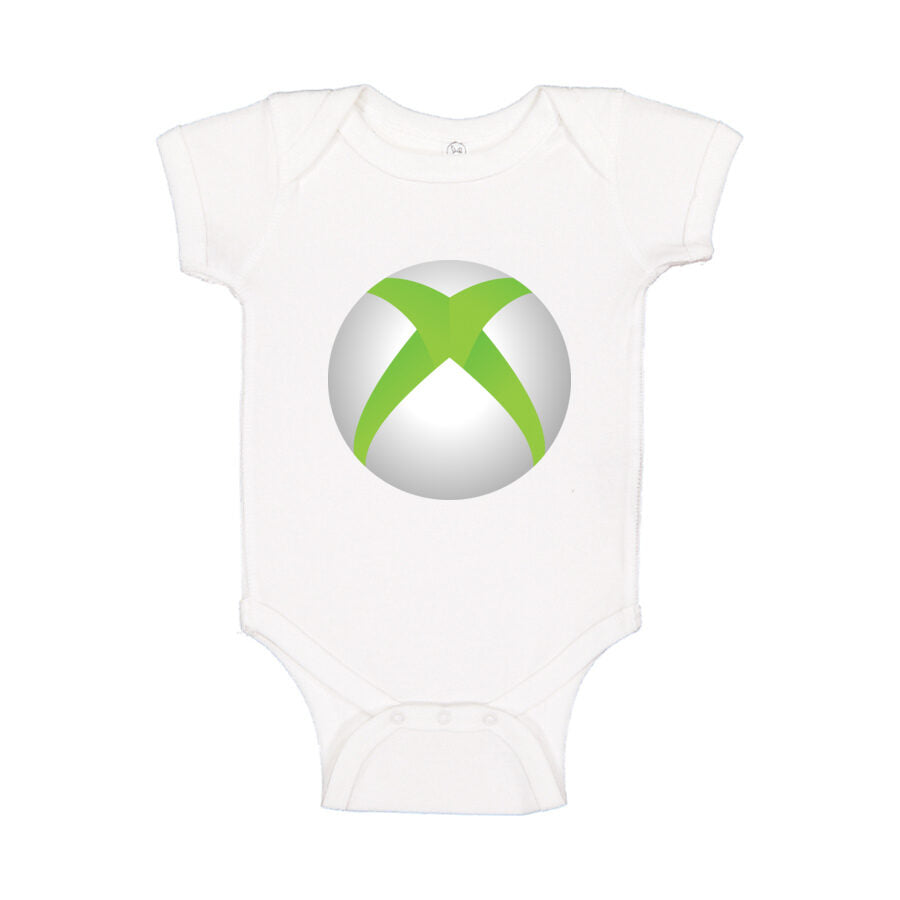 Xbox Gaming Baby Romper Onesie - White