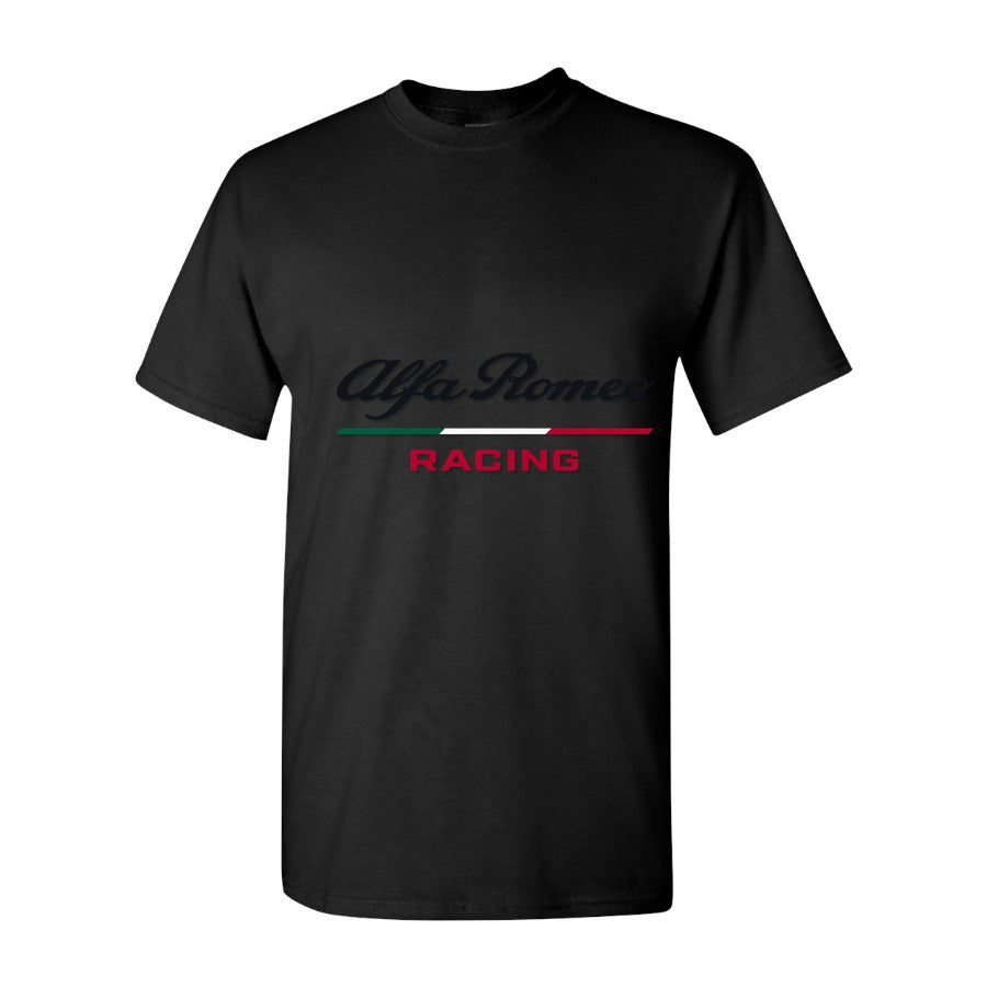 Men's Alfa Romeo Racing Cotton T-Shirt - Black