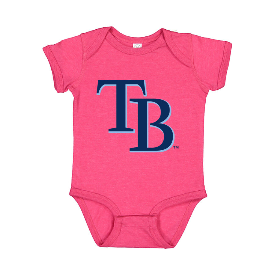 Tampa Bay Rays Baby Romper Onesie - Pink