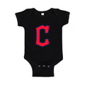 Cleveland Guardians Baby Romper Onesie - Black