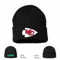 Kansas City Chiefs Black Beanie Hat