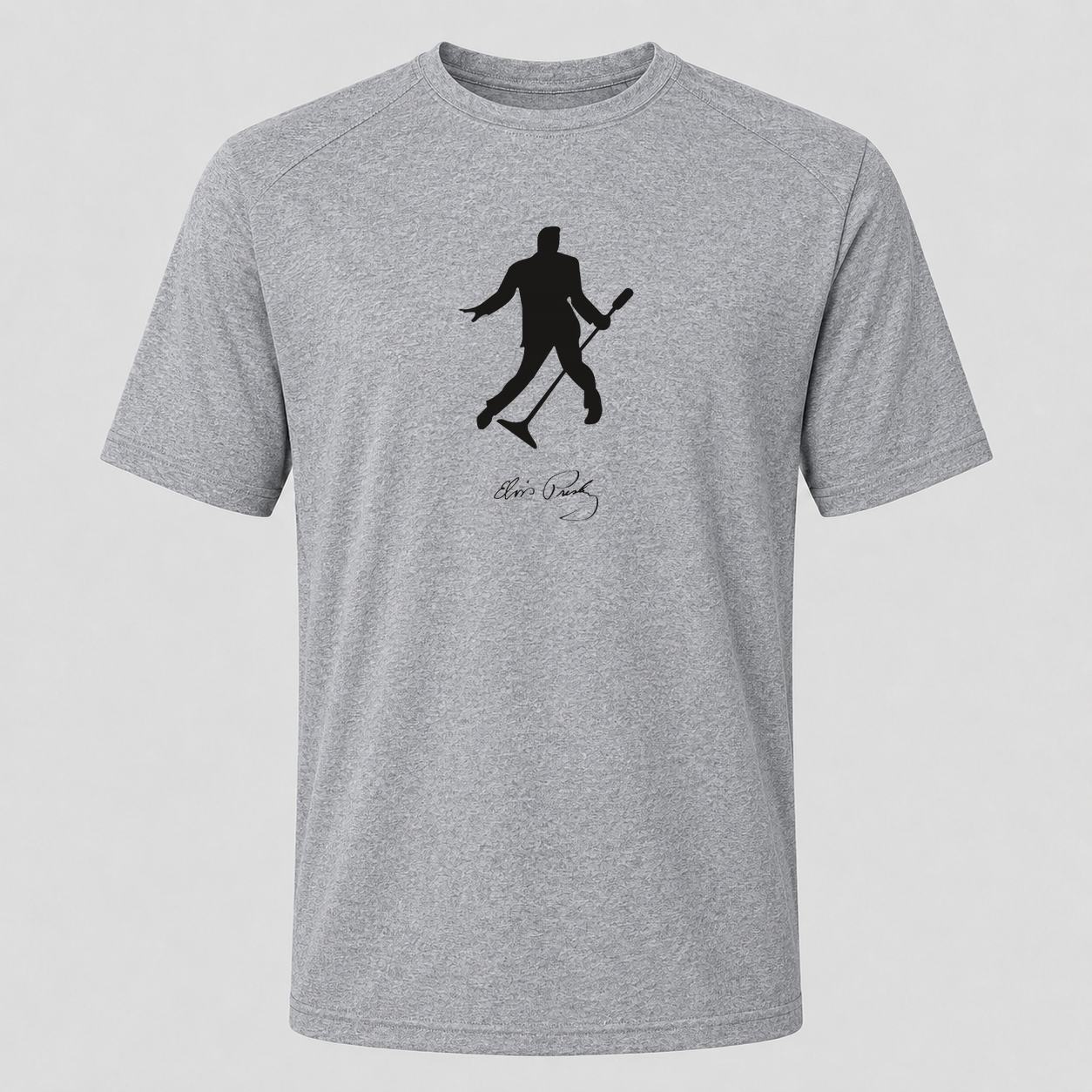 Men's Elvis Presley Performance T-Shirt - Gray