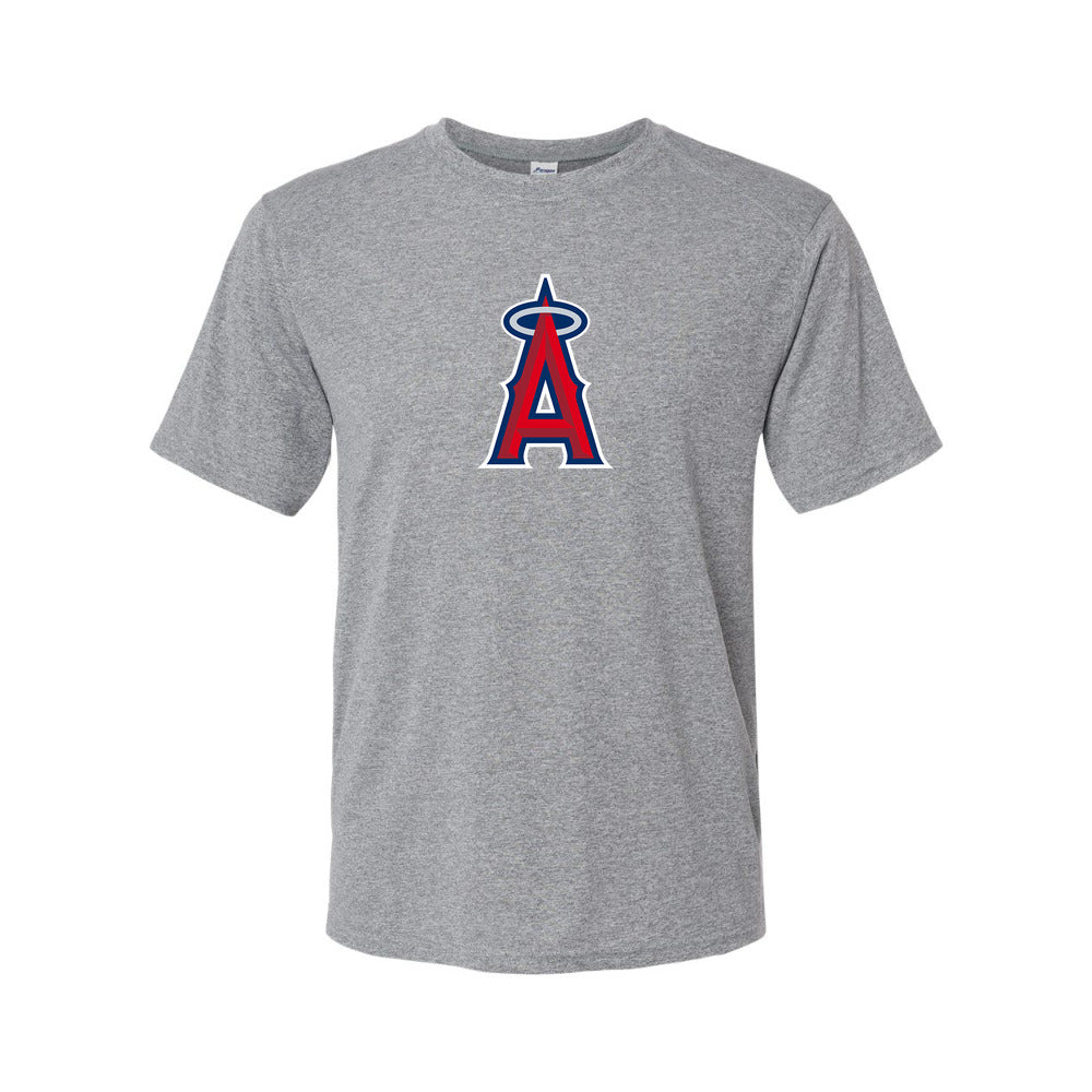 Los Angeles Angels Polyester T-Shirt - Gray