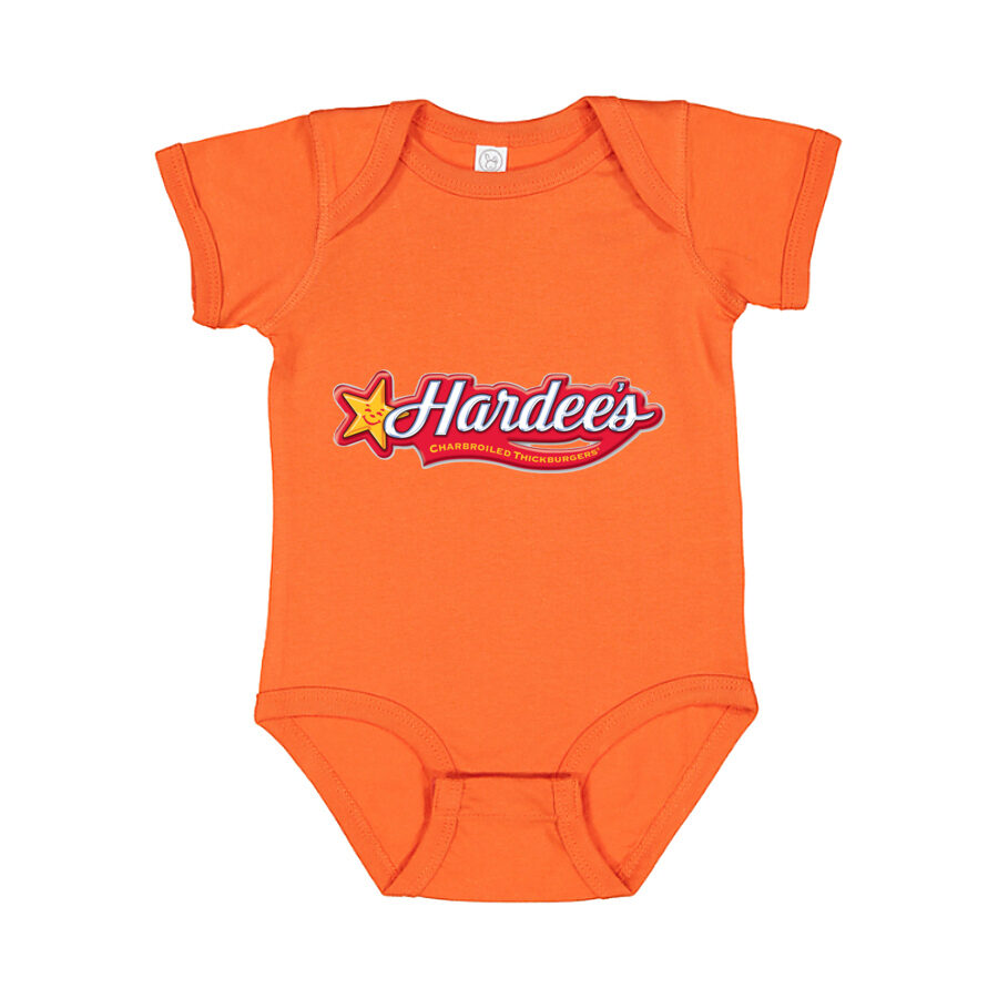 Hardee's Baby Romper Onesie - Orange