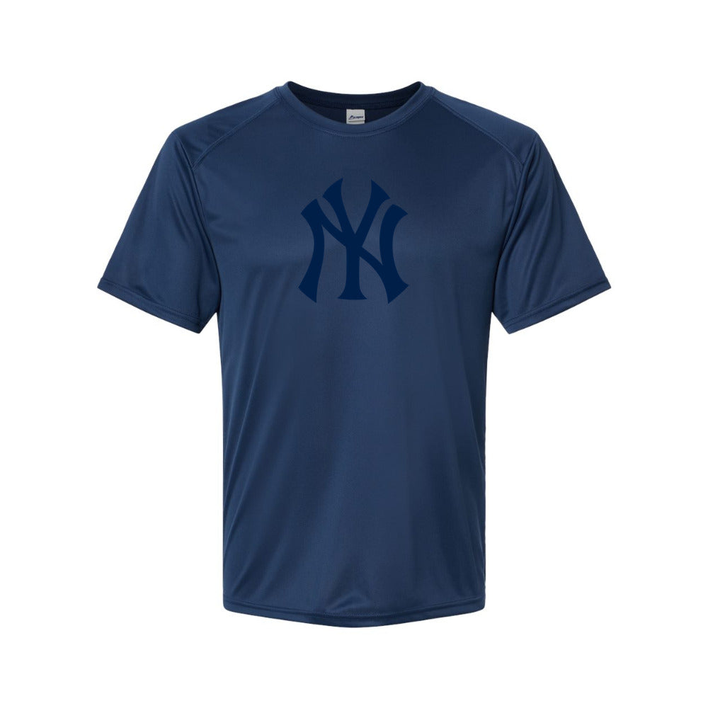 New York Yankees Polyester T-Shirt - Navy