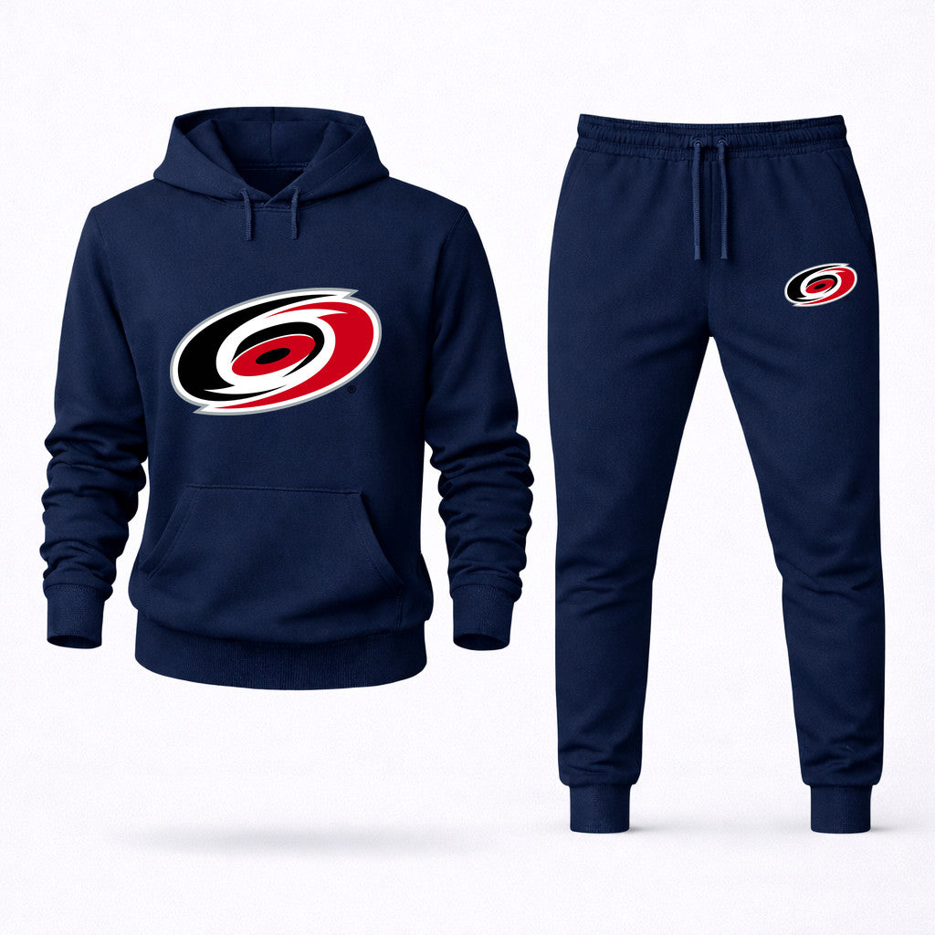 Carolina Hurricanes Hoodie and Joggers Set - Navy